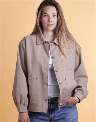 Womans Twill Overshirt 